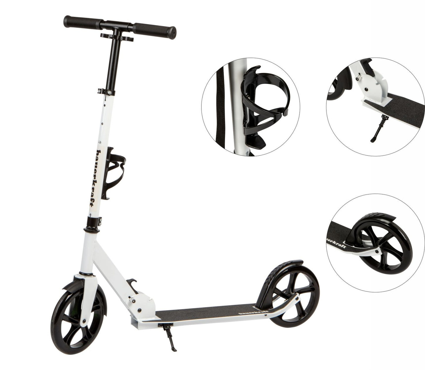 Foldable City Scooter for Kids & Teens, Adjustable 91-101 cm