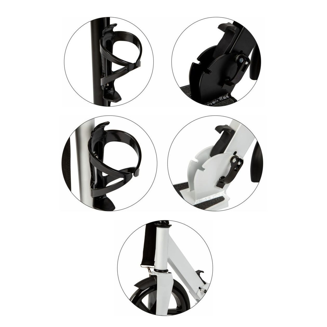 Foldable City Scooter for Kids & Teens, Adjustable 91-101 cm