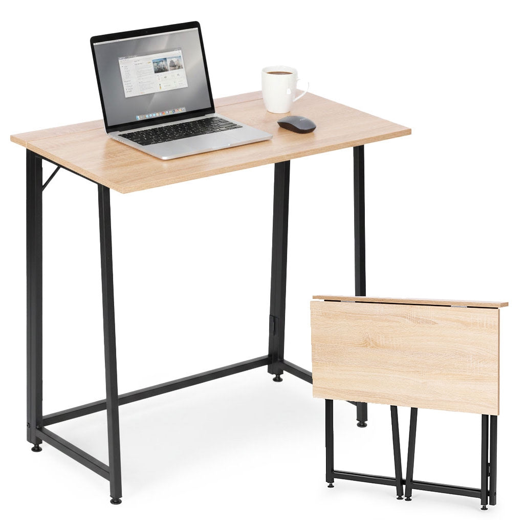 Foldable Laptop Desk, 80x45 cm, MDF, Loft Style