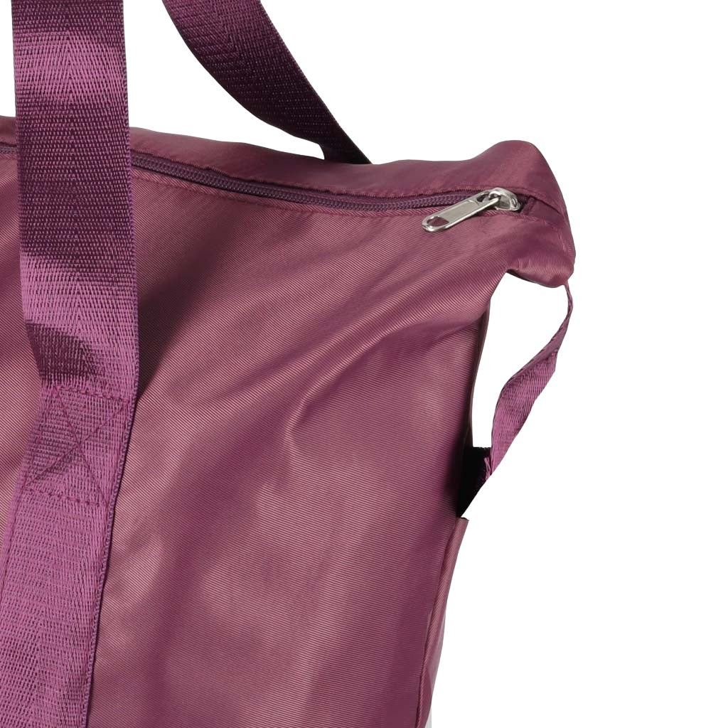 Foldable Wheeled Travel Bag, Roomy, 3 Sizes, Purple