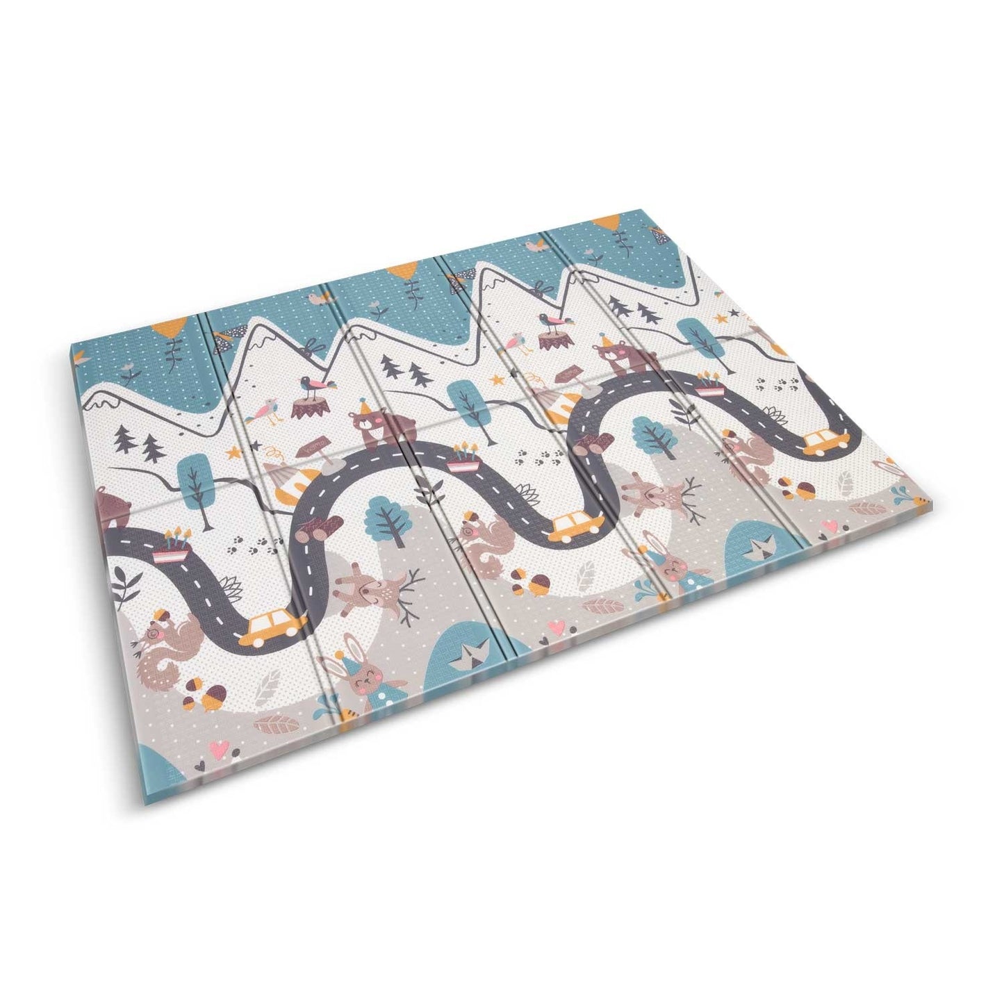 Foldable foam mat 200 x 150 x 1 cm Nukido NK-341