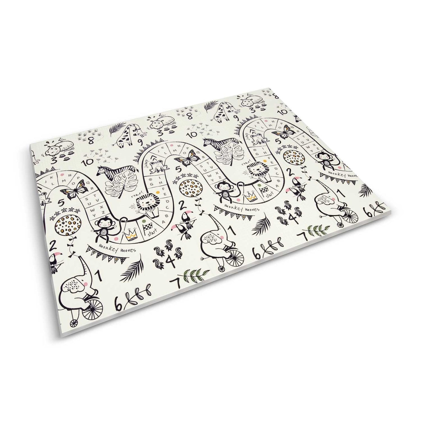 Foldable foam mat 200 x 150 x 1 cm Nukido NK-341