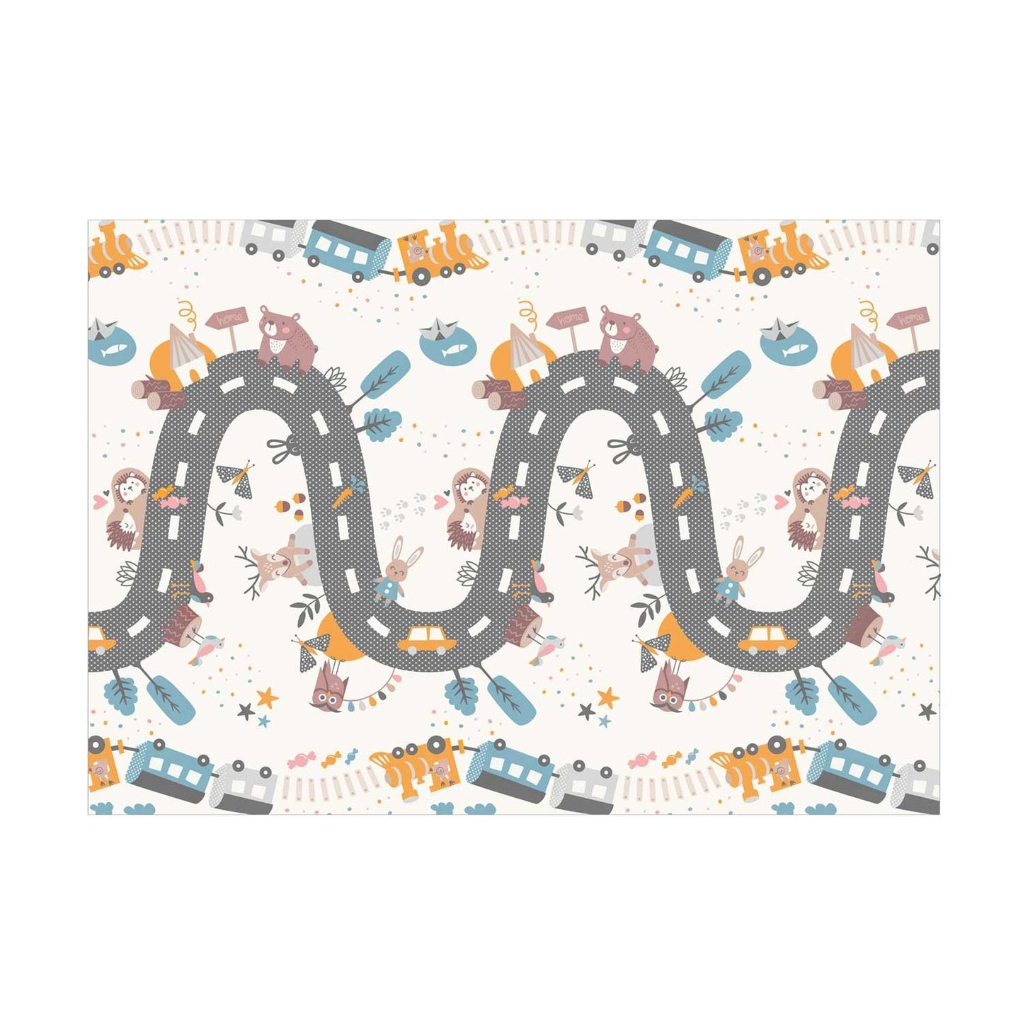 Foldable Foam Play Mat 200x150 cm – Reversible, Thick