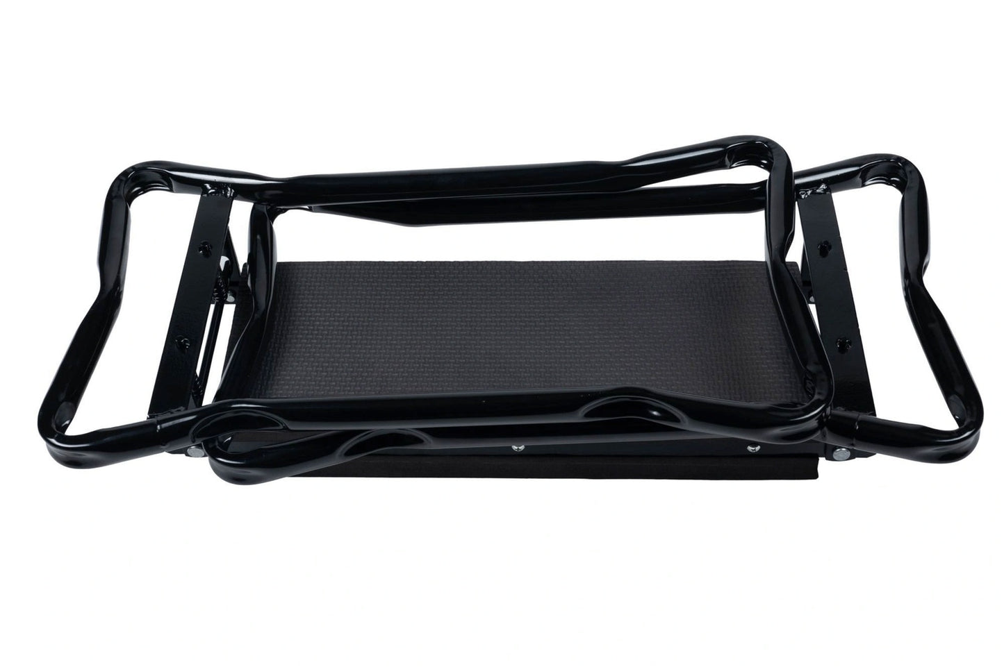 Foldable kneeling stool for gardening, tool belt, 2 organizers