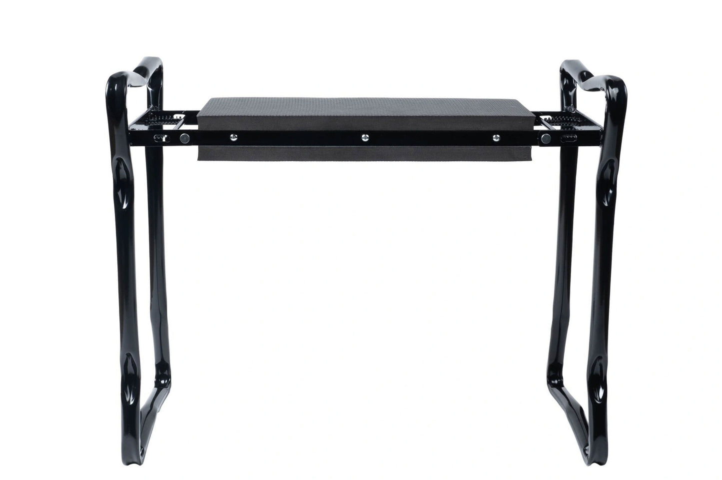 Foldable kneeling stool for gardening, tool belt, 2 organizers