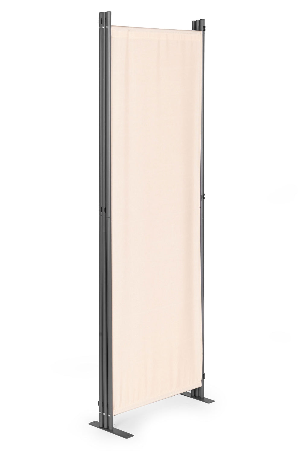 Folding 3-Panel Garden and Room Divider 167x164 cm Beige MultiGarden