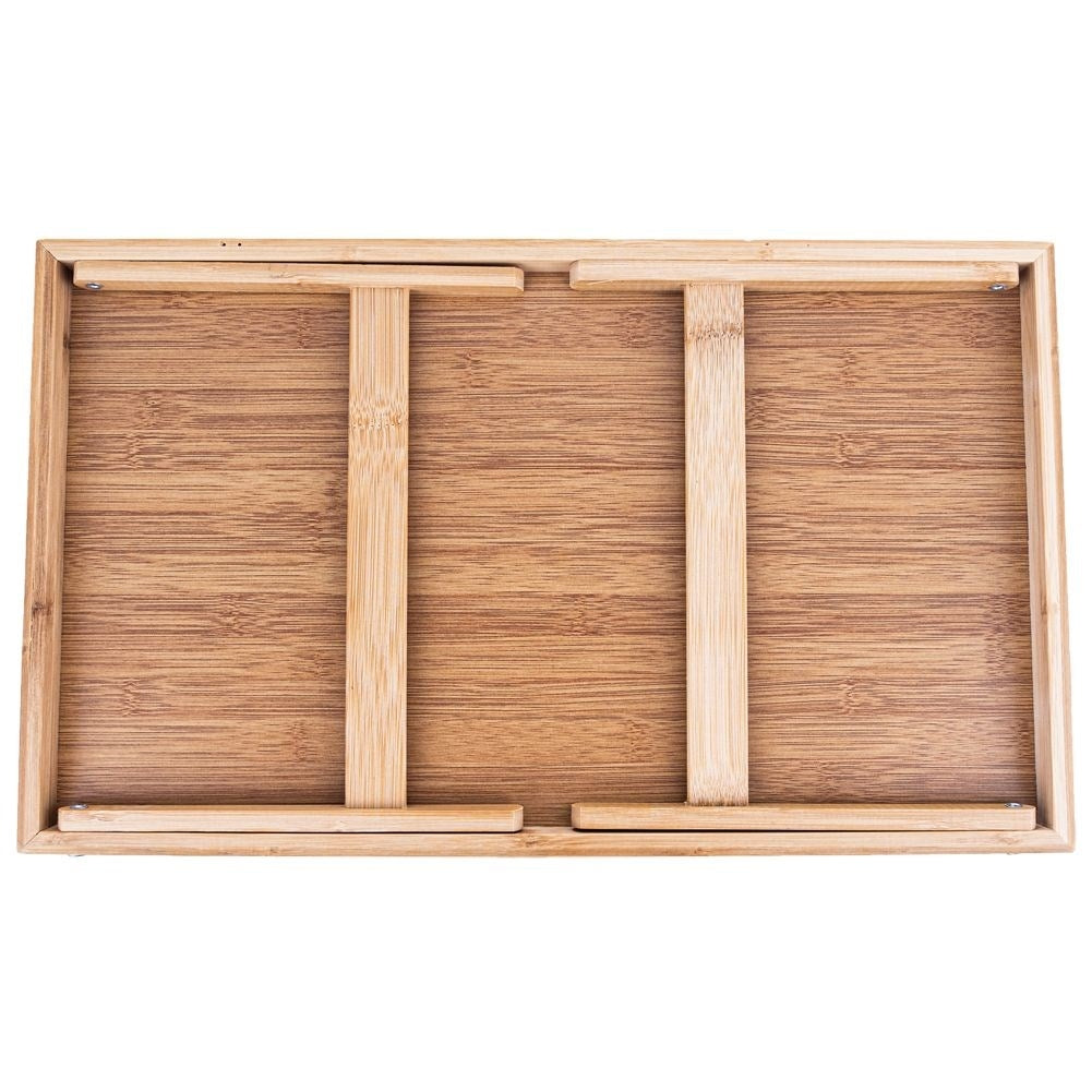 Folding Bamboo Breakfast Table