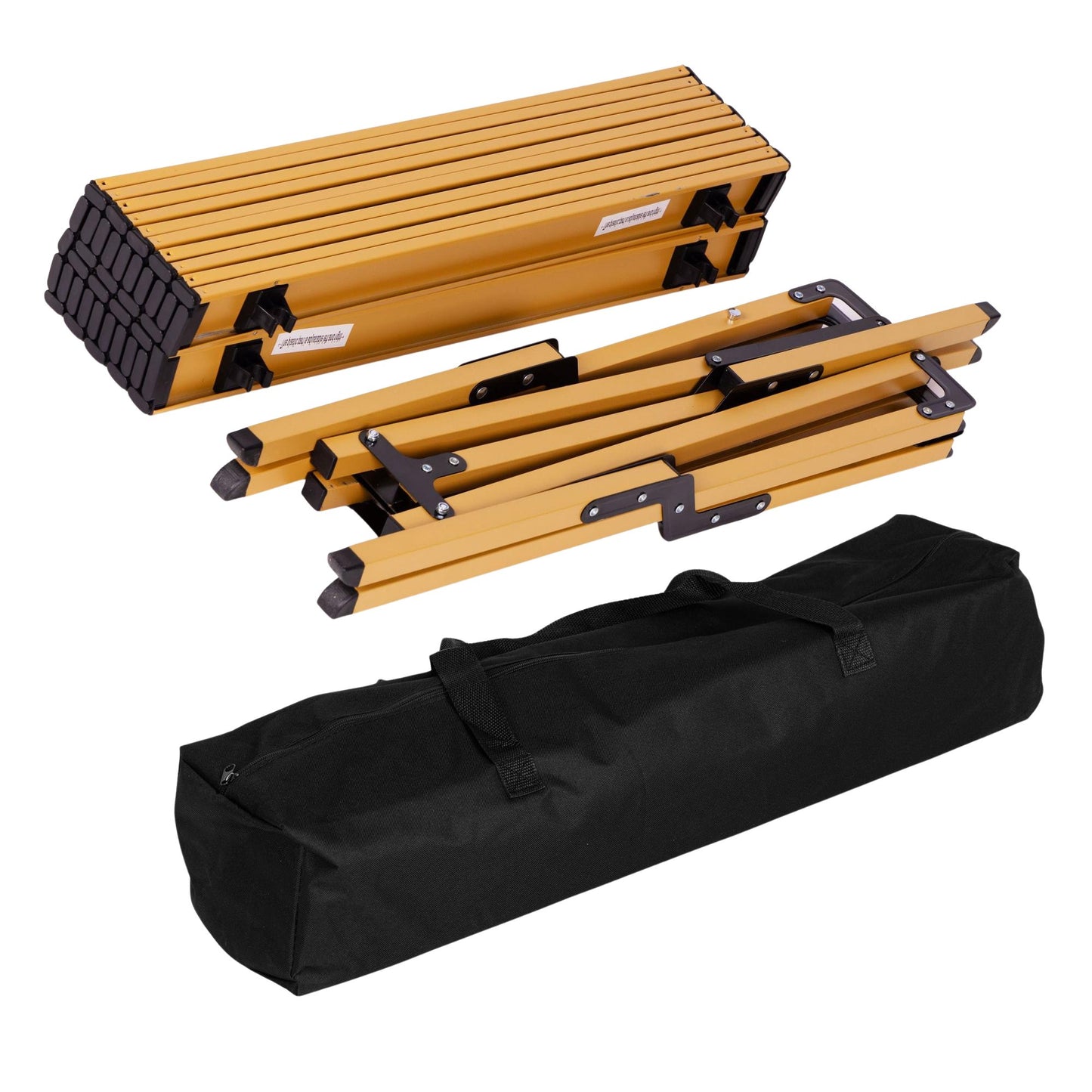 Folding Camping Table 120x60 cm with Carry Bag