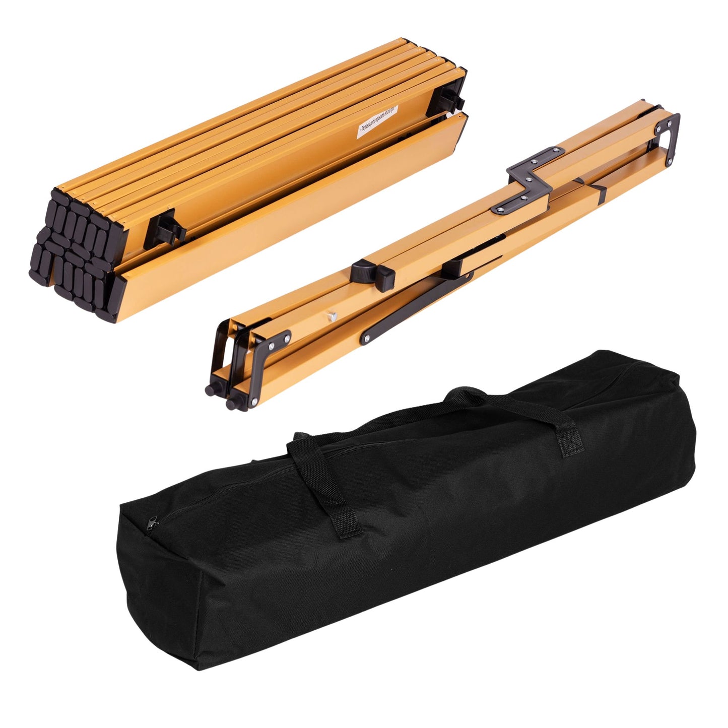 Folding Camping Table 90x60 cm with Carrying Bag