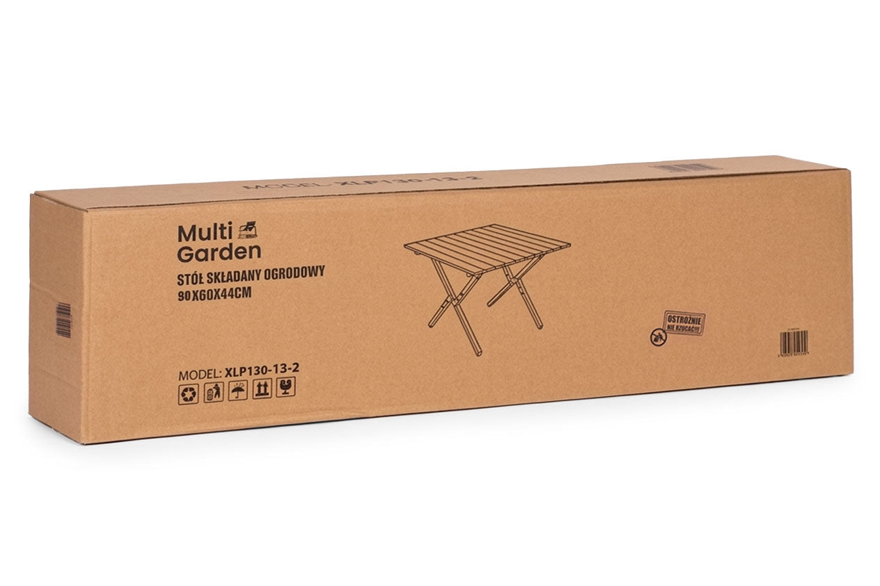 Folding Camping Table 90x60 cm with Carrying Bag