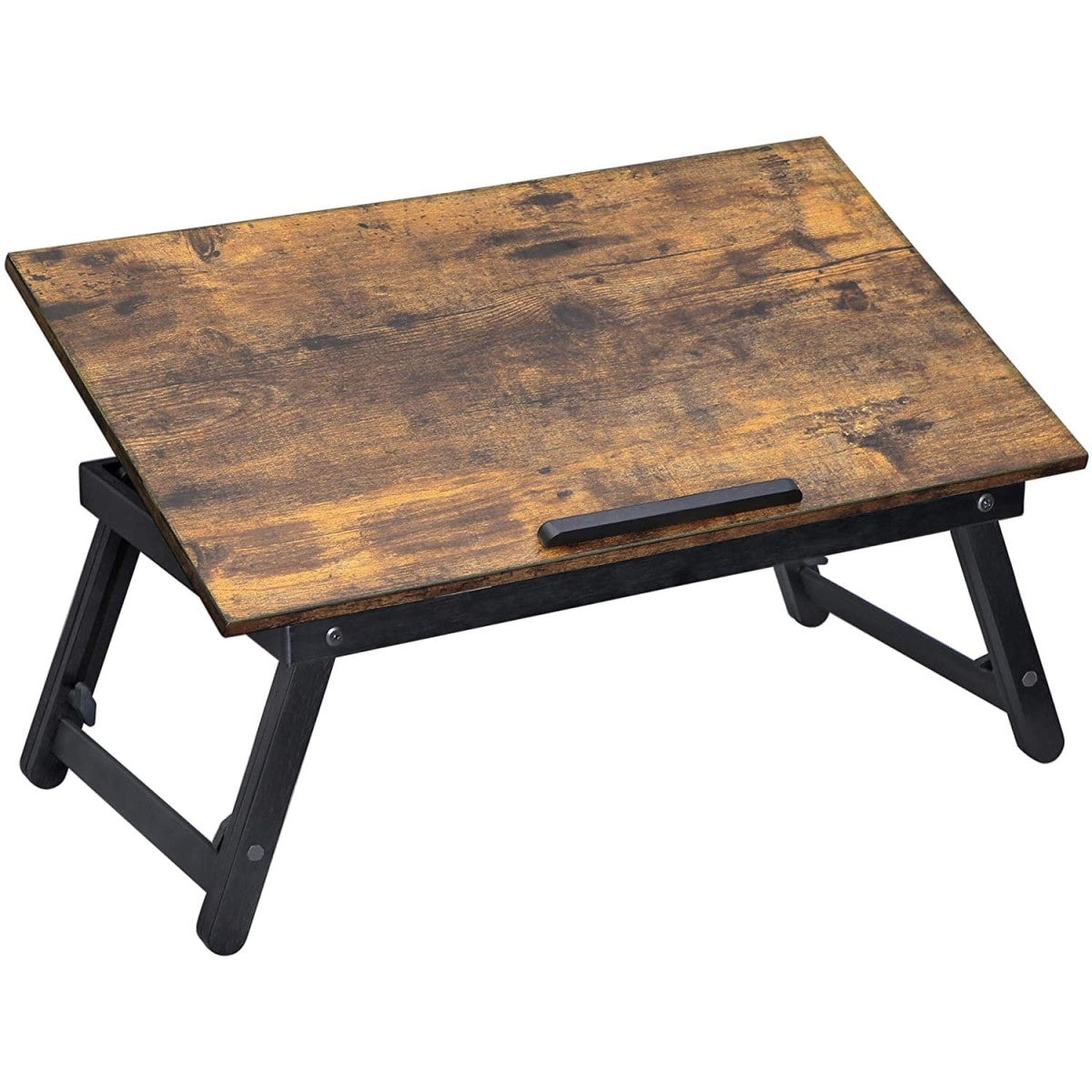 Folding Laptop Stand 60x35 cm – Rustic Bed Table