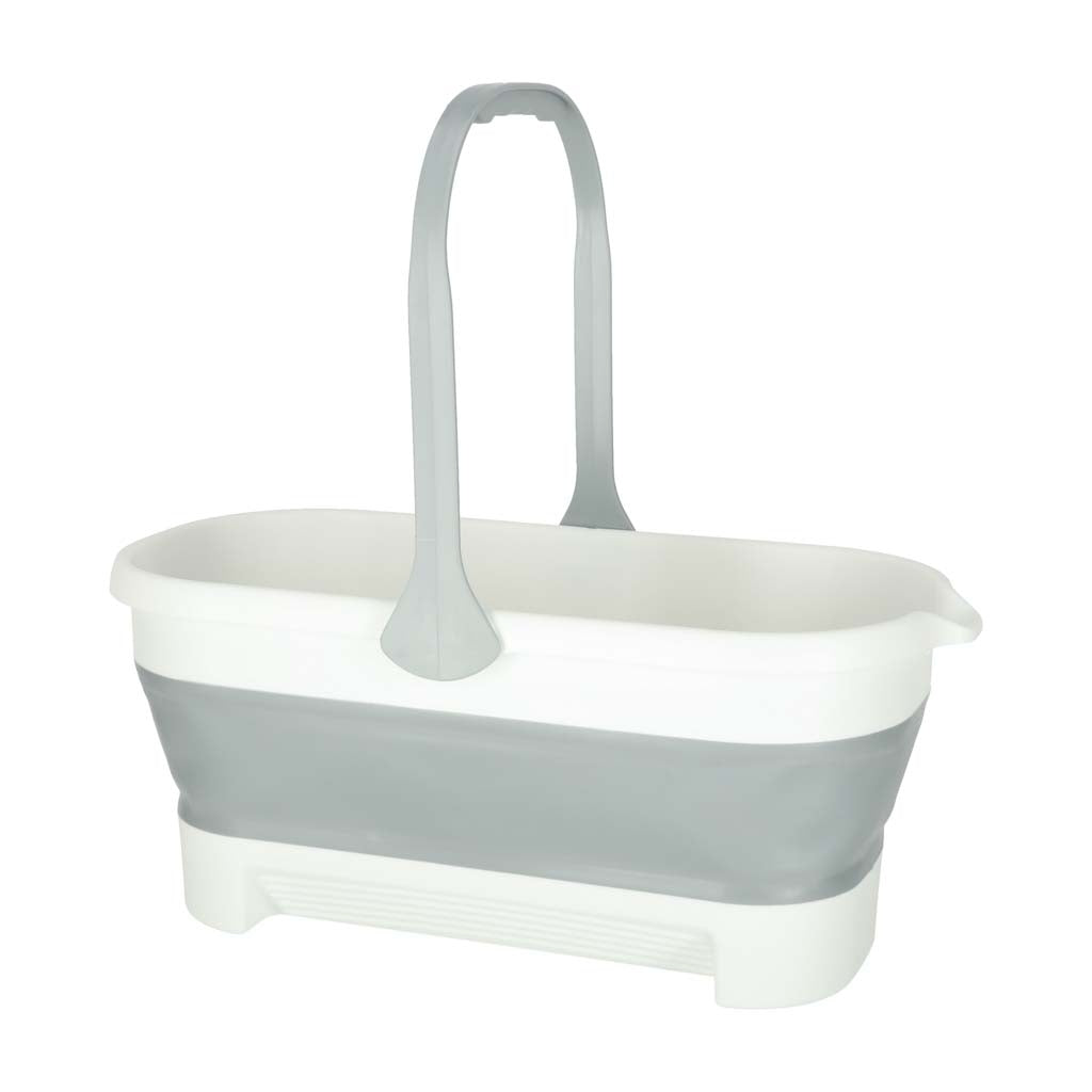 Folding Mop Bucket with Handle – Rectangular Design