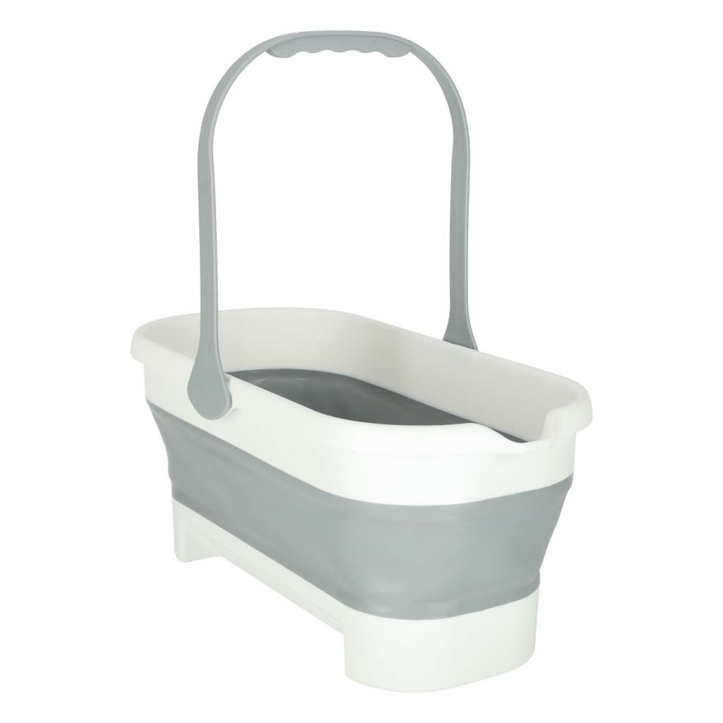 Folding Mop Bucket with Handle – Rectangular Design