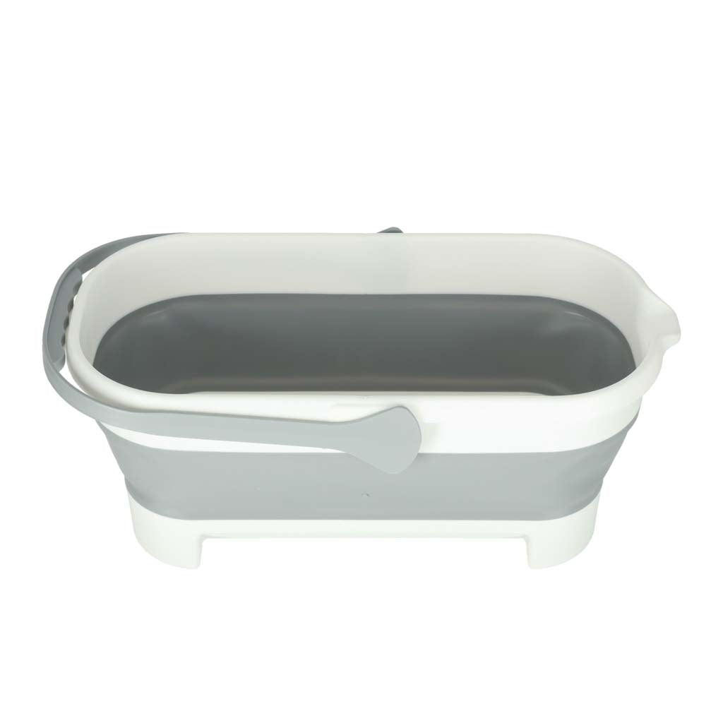 Folding Mop Bucket with Handle – Rectangular Design