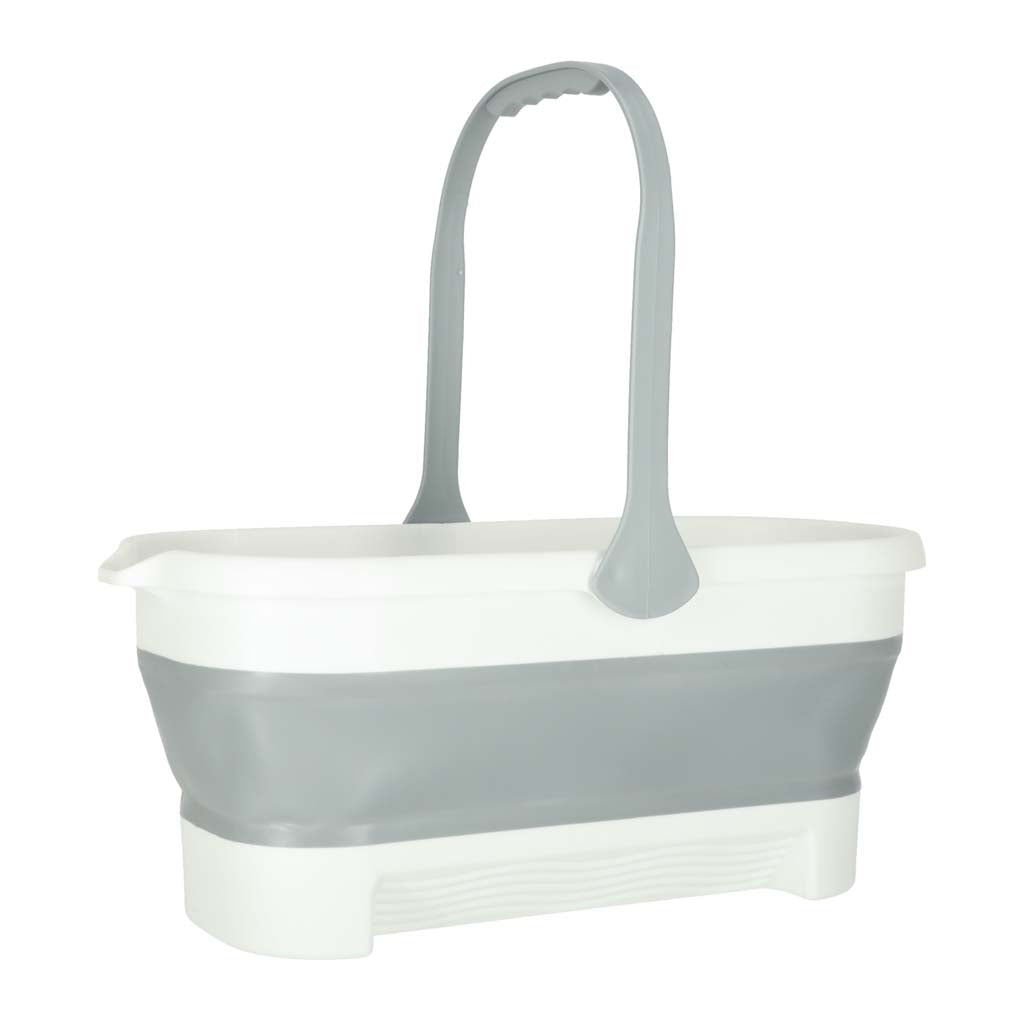 Folding Mop Bucket with Handle – Rectangular Design