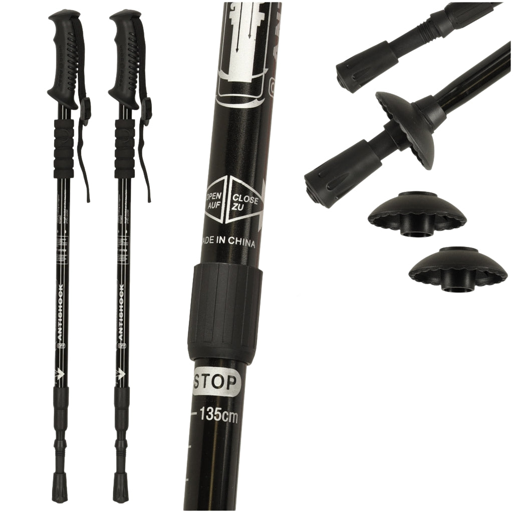 Folding Nordic walking poles