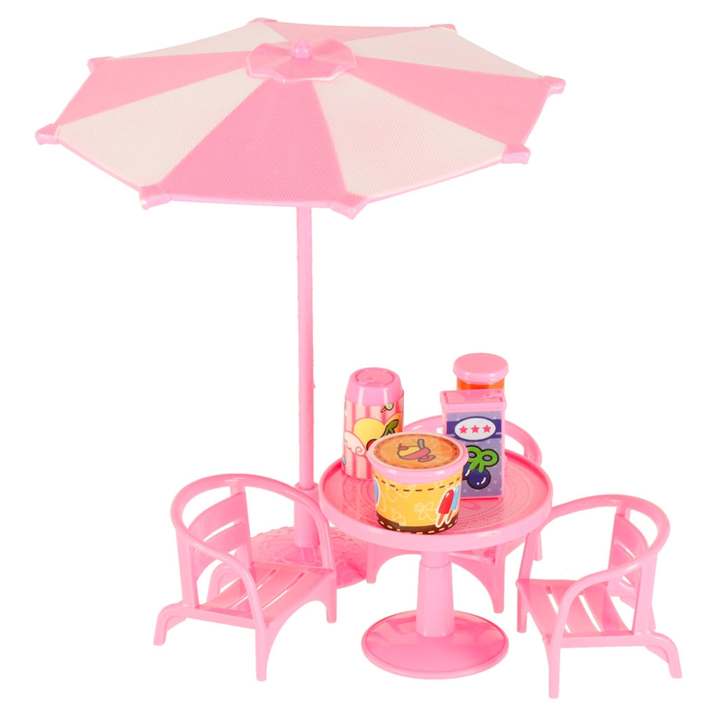 Folding Table and Chairs Set for Camper, 30 Pieces
