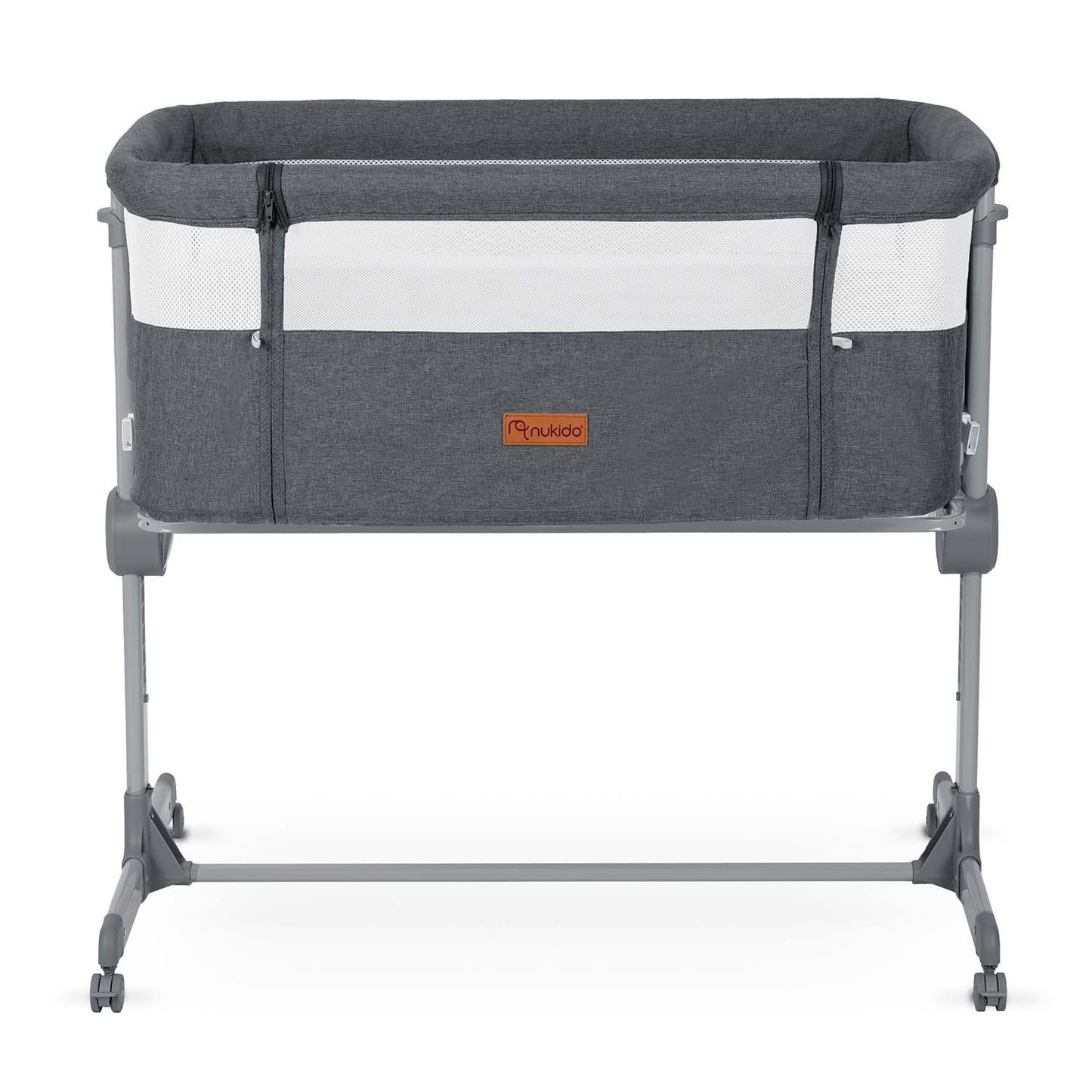 Folding Travel Baby Crib with Co-Sleeper Feature