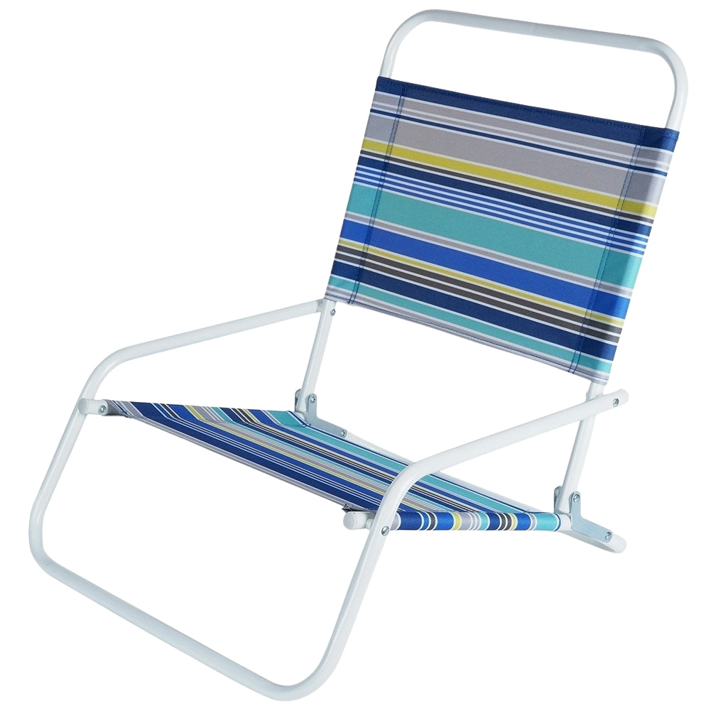 Folding beach chair for easy transport and relaxation