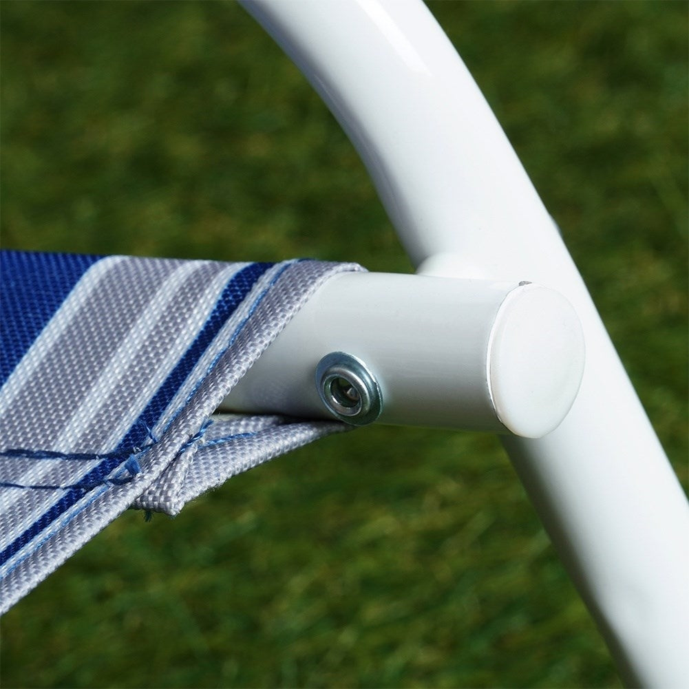 Folding beach chair for easy transport and relaxation