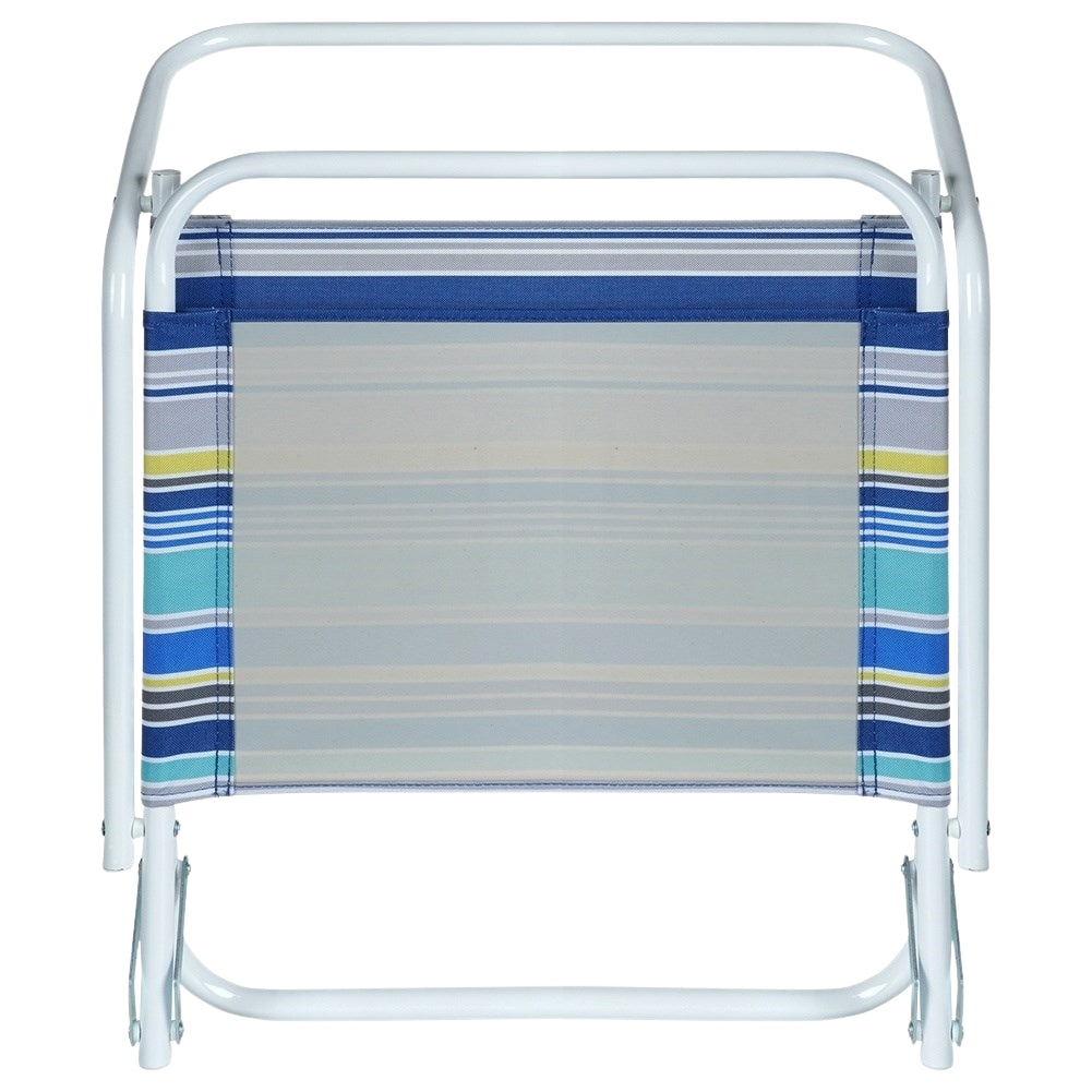 Folding beach chair for easy transport and relaxation