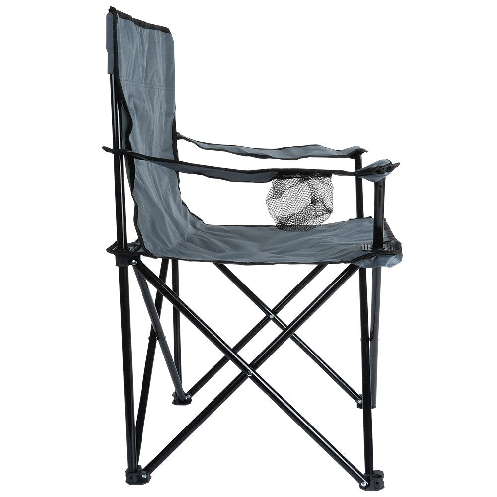 Folding camping chair for beach and fishing, durable and robust
