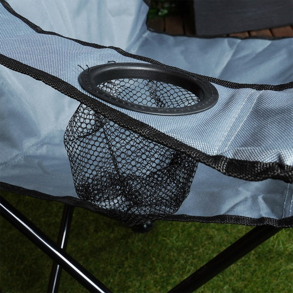 Folding camping chair for beach and fishing, durable and robust