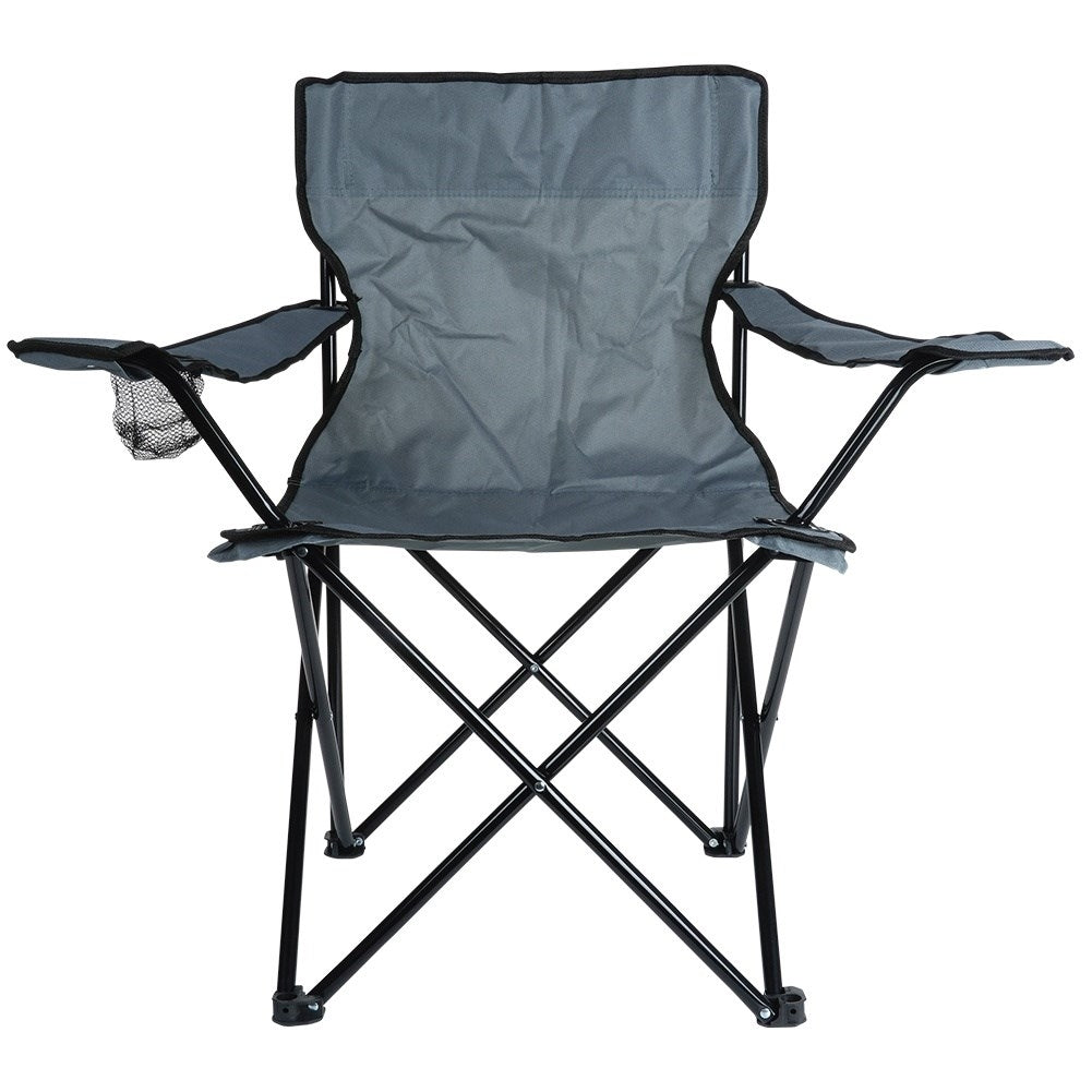Folding camping chair for beach and fishing, durable and robust