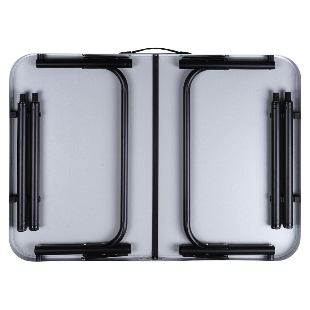 Folding camping table: Weather resistant and stable