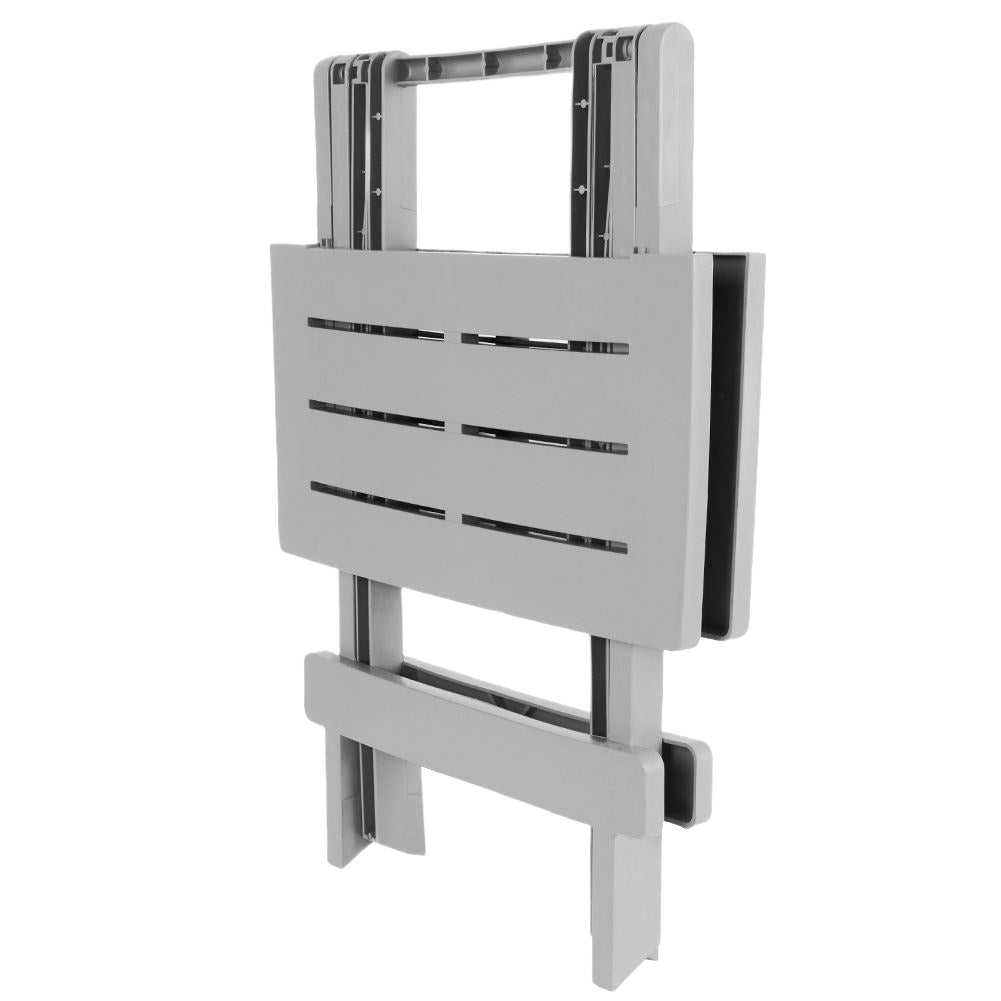 Folding camping table - weatherproof and space-saving