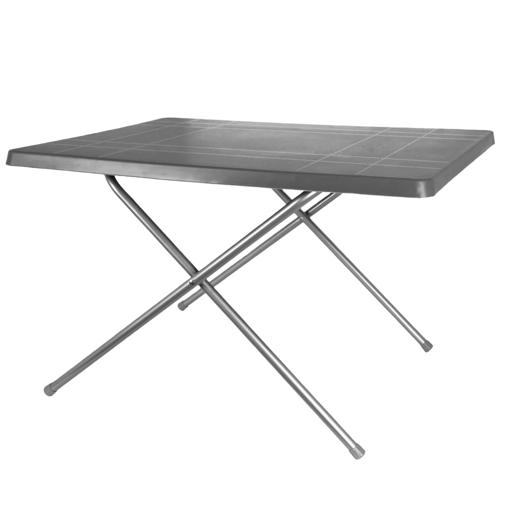 Folding camping table: weatherproof and space-saving