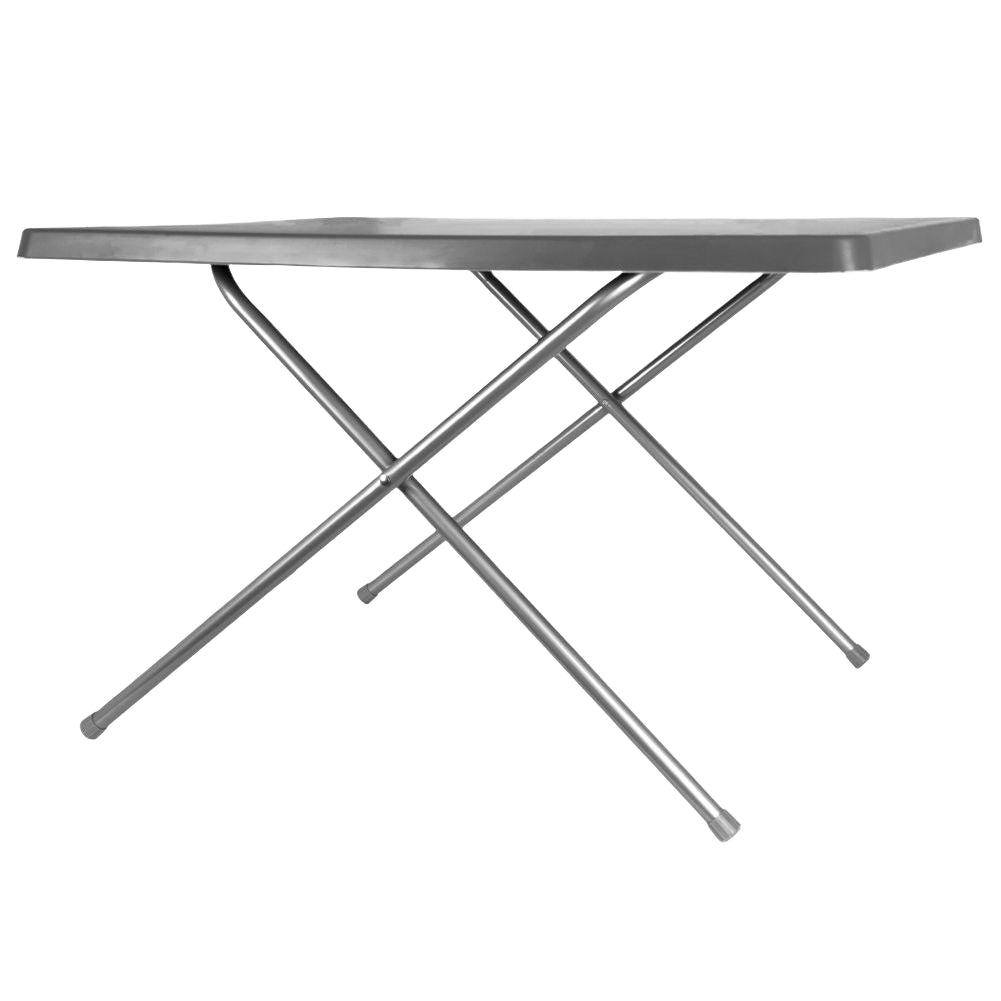 Folding camping table: weatherproof and space-saving