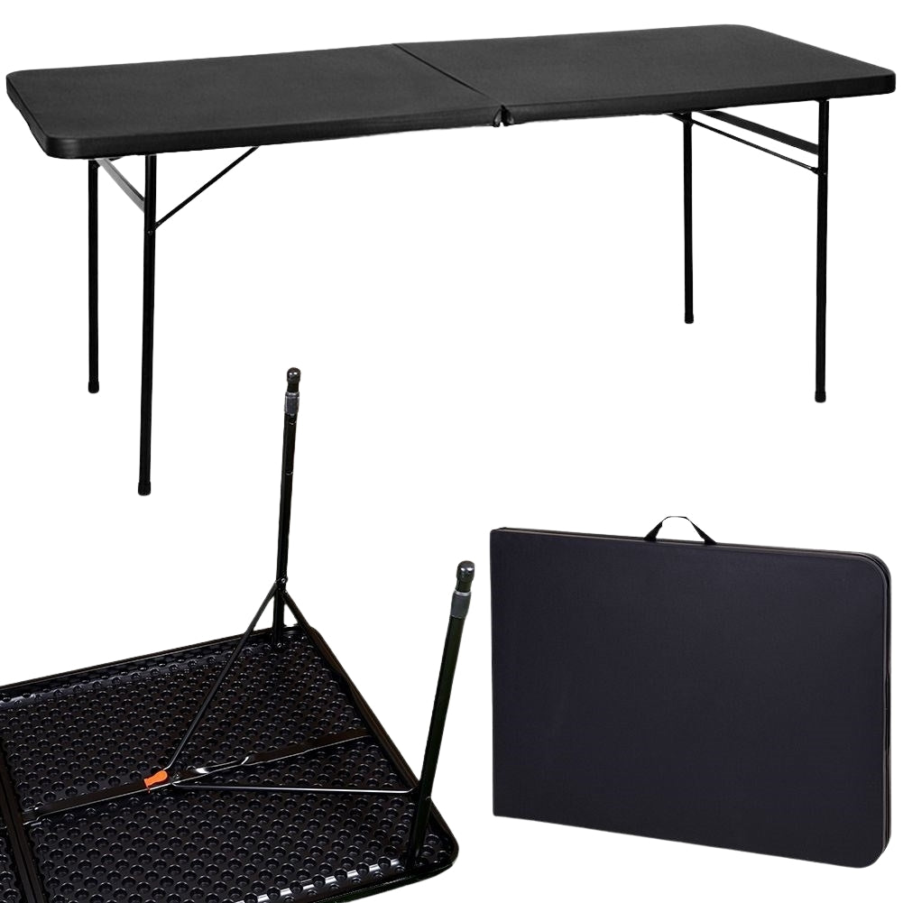 Folding camping table - weatherproof and stable