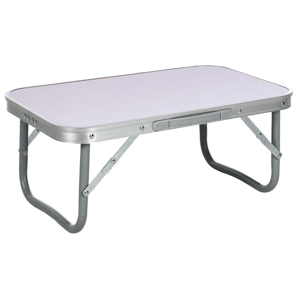 Folding camping table: weatherproof, space saving
