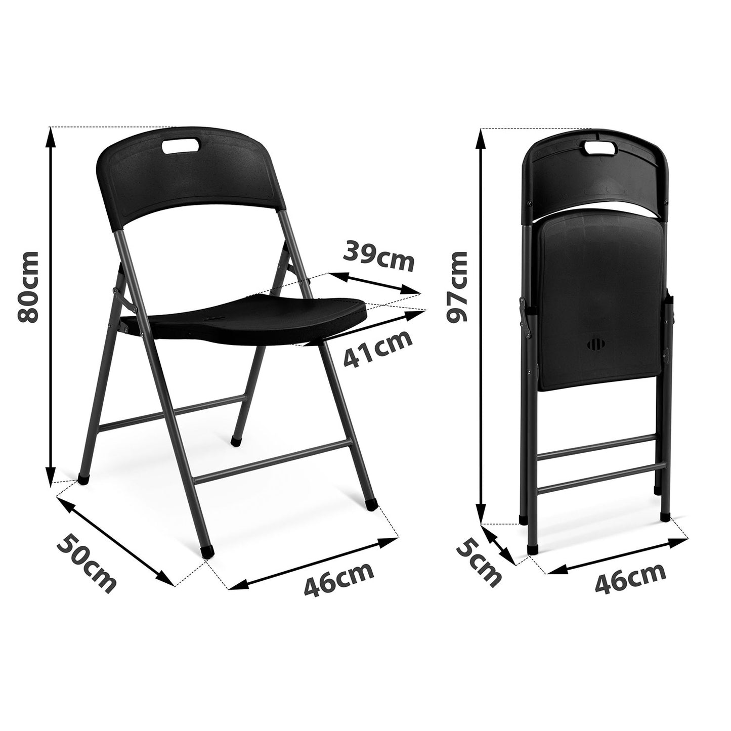 Folding catering garden chairs Sofotel PL-404 set of 2