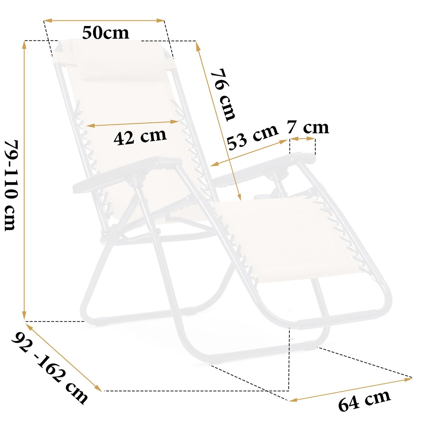 Folding garden chair Sofotel ChillWell
