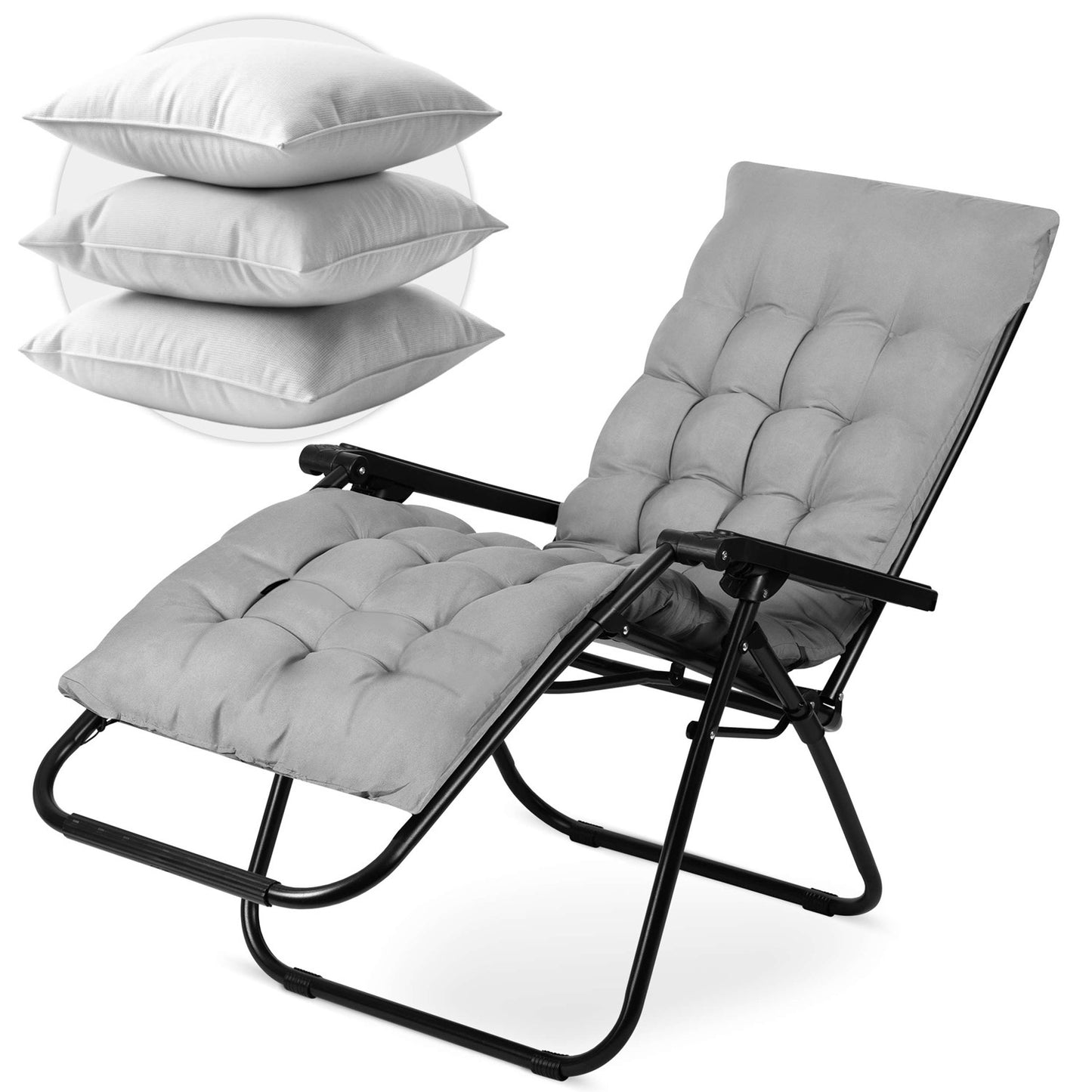 Folding garden chair with cushion Sofotel ChillWell