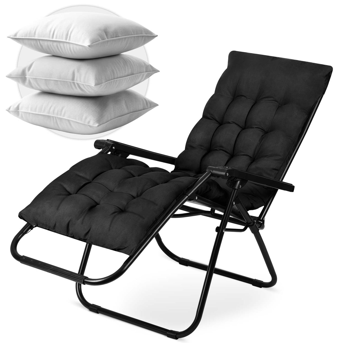 Folding garden chair with cushion Sofotel ChillWell