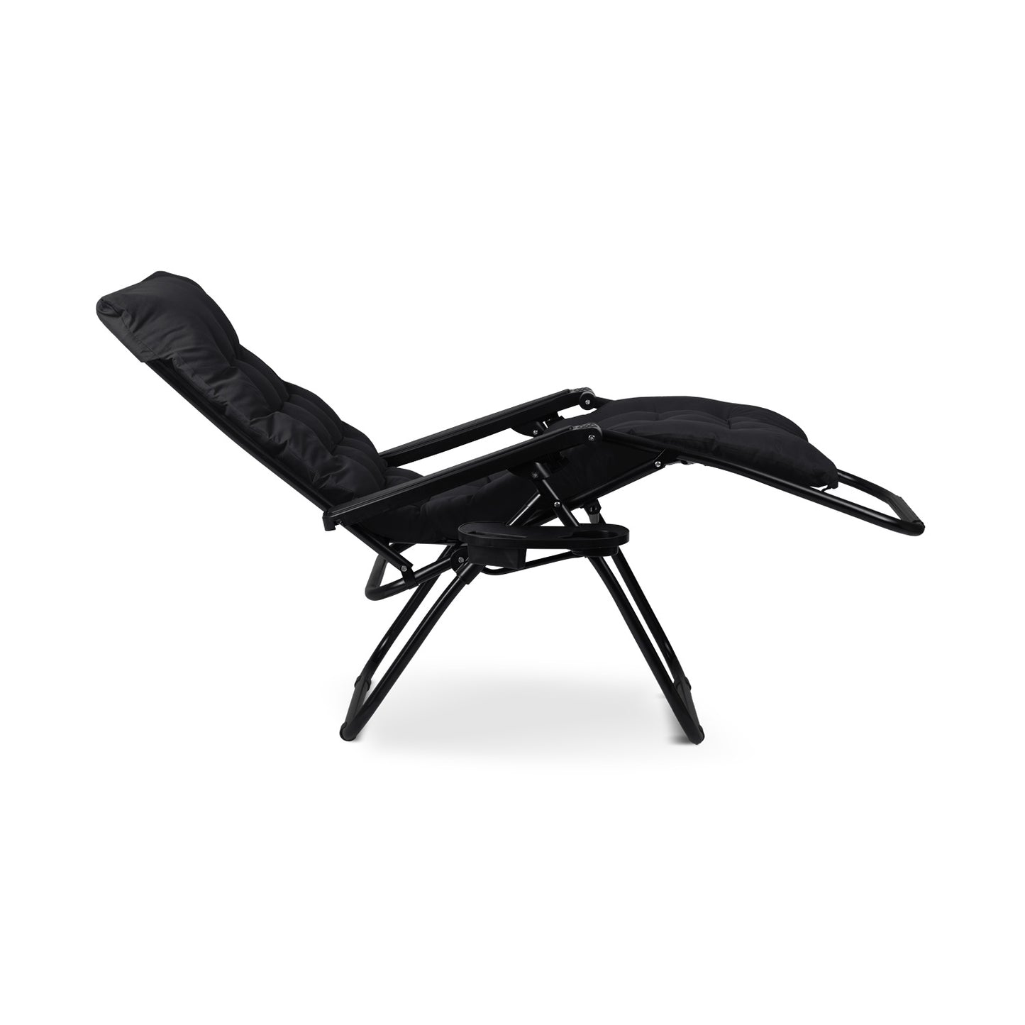 Folding garden lounger with cushion Sofotel ChillWell set of 2
