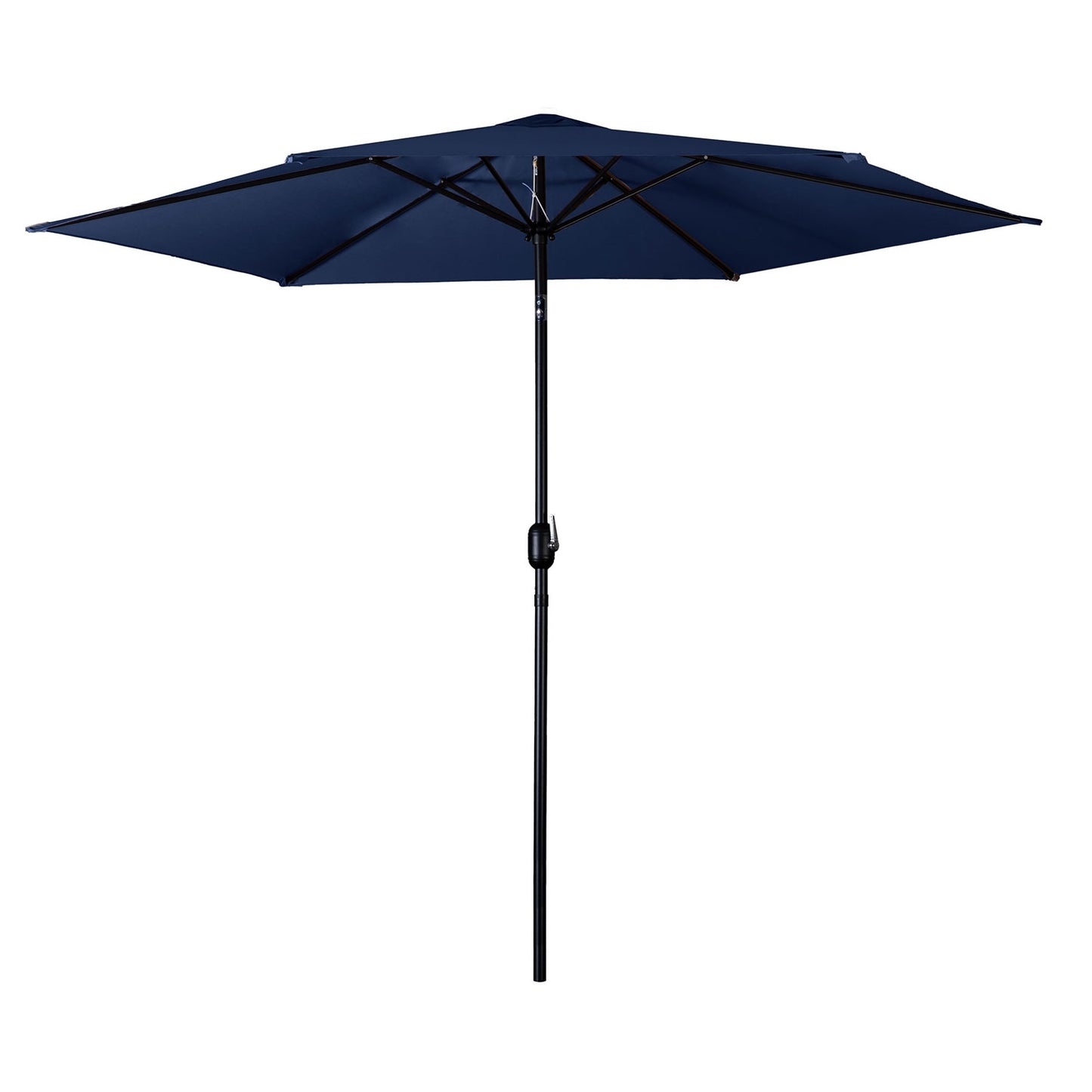 Folding garden umbrella 6 segments 300 cm with cover Plonos PL-884