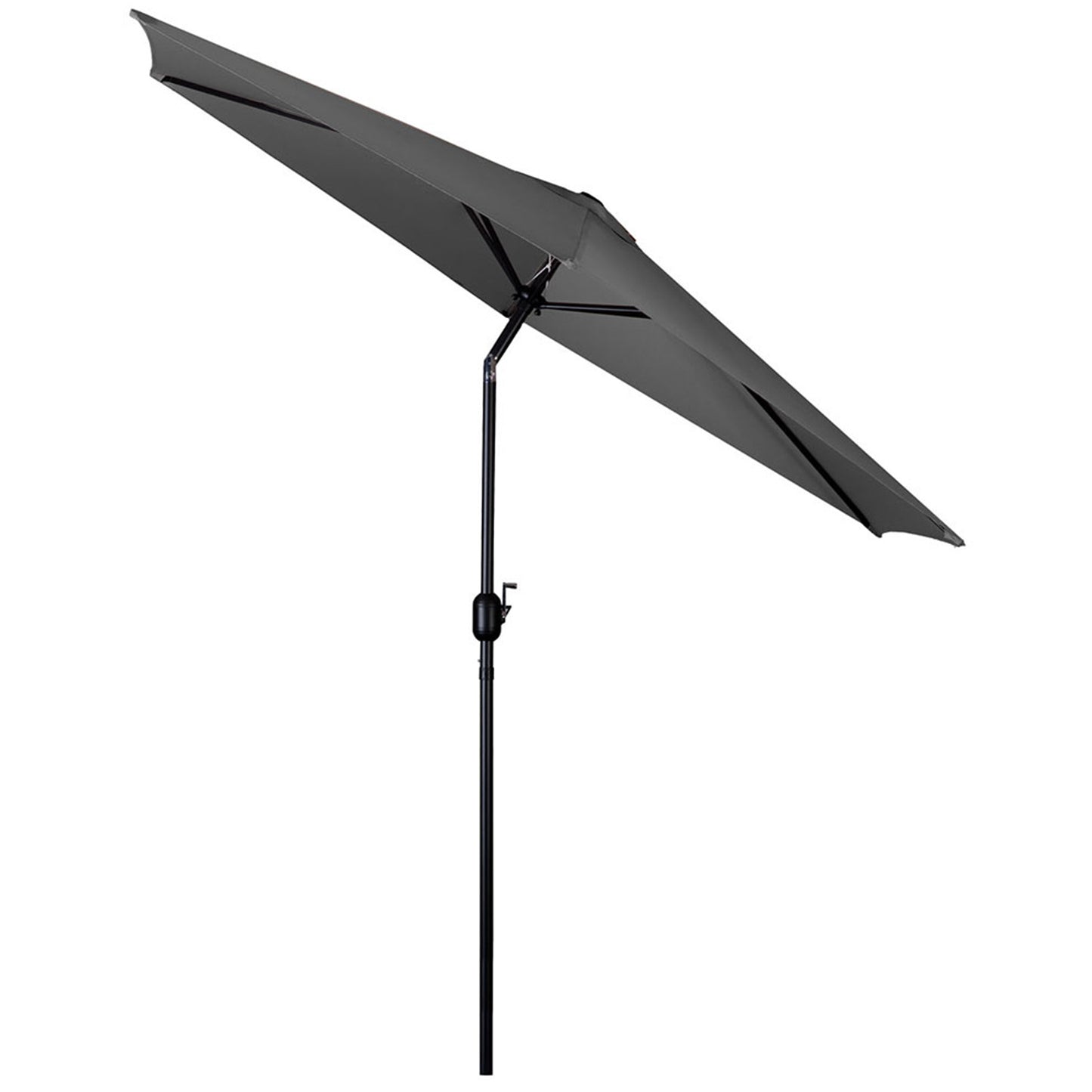 Folding garden umbrella 6 segments 300 cm with cover Plonos PL-884