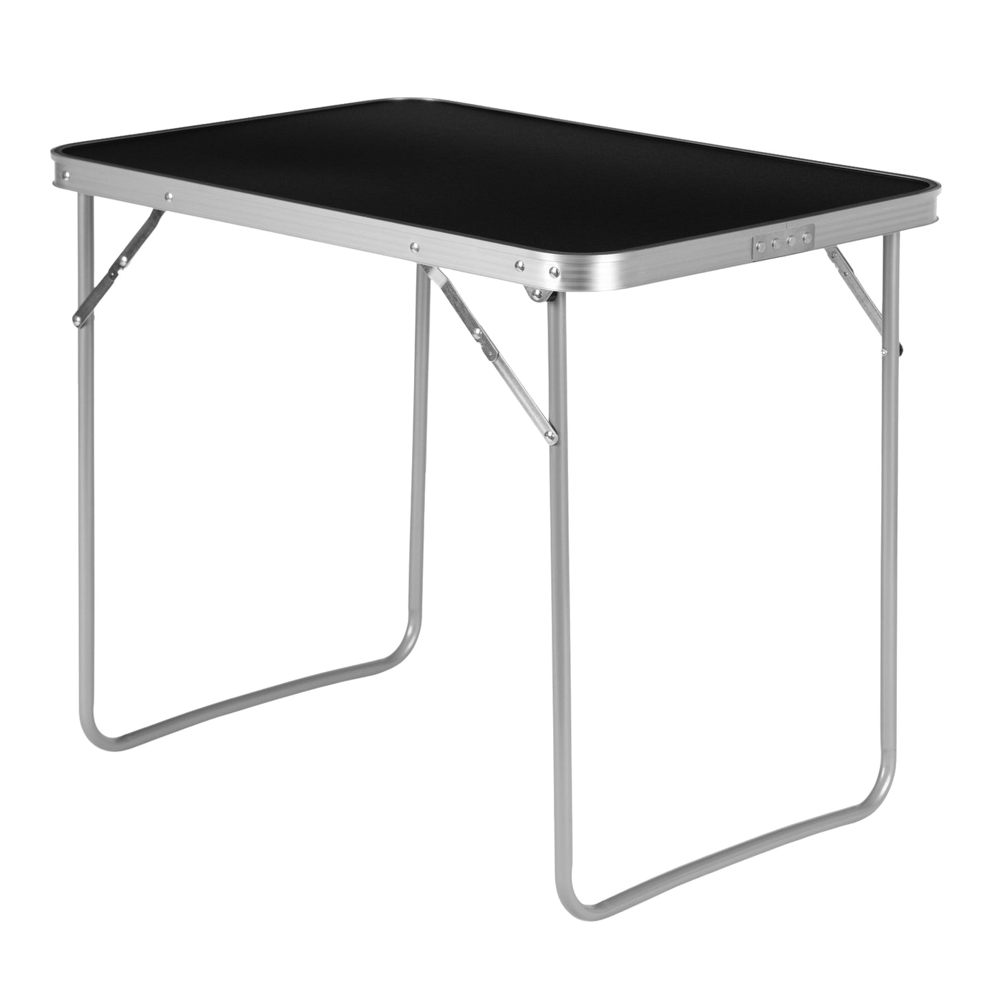 Folding picnic table 70x50cm black
