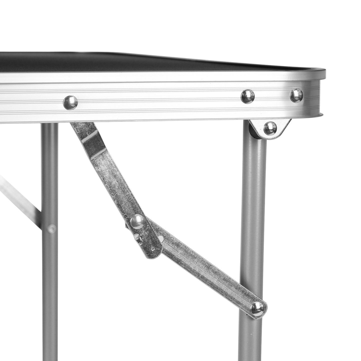 Folding picnic table 70x50cm black