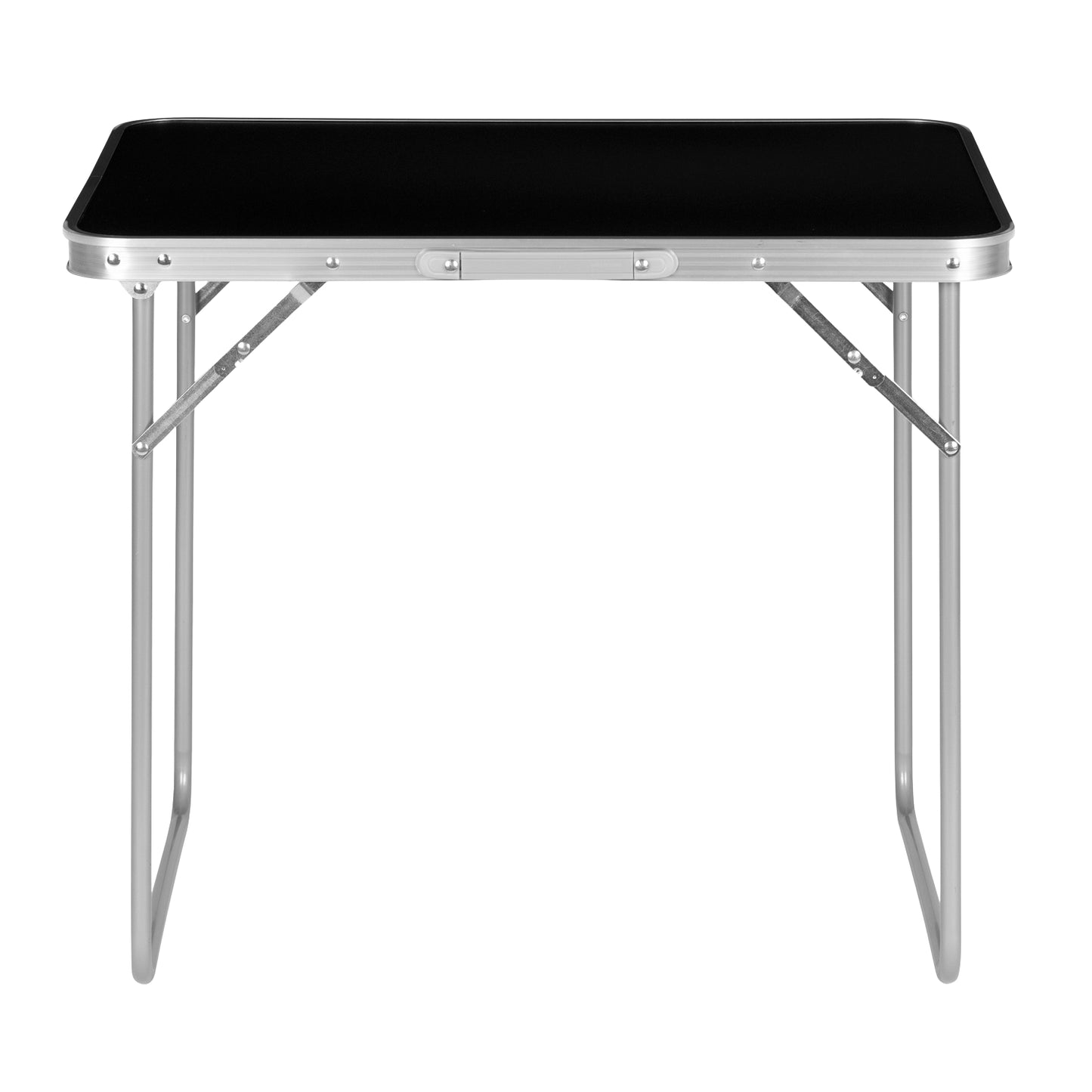 Folding picnic table 70x50cm black