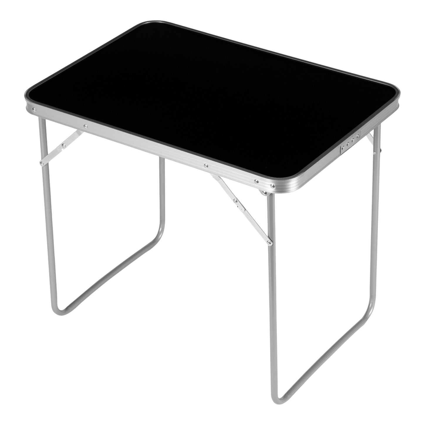 Folding picnic table 70x50cm black
