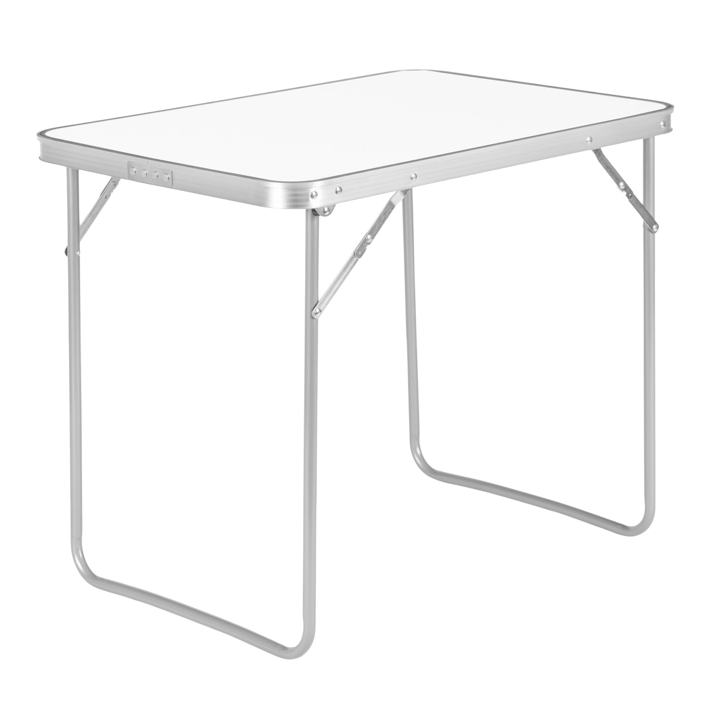 Folding picnic table 70x50cm white