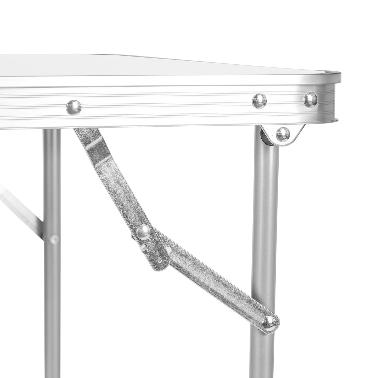 Folding picnic table 70x50cm white