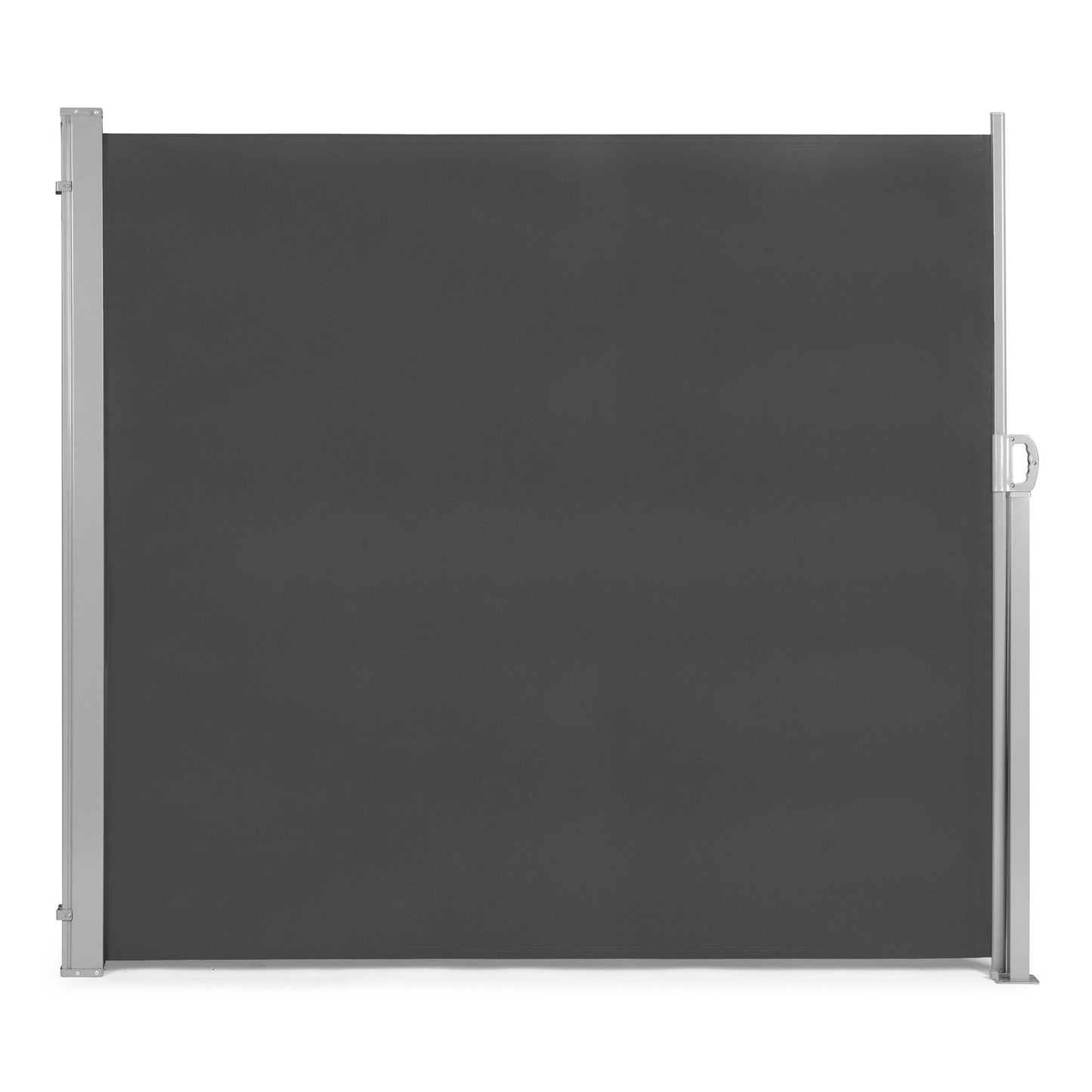 Folding side awning, roller blind, screen for the garden, terrace, anthracite