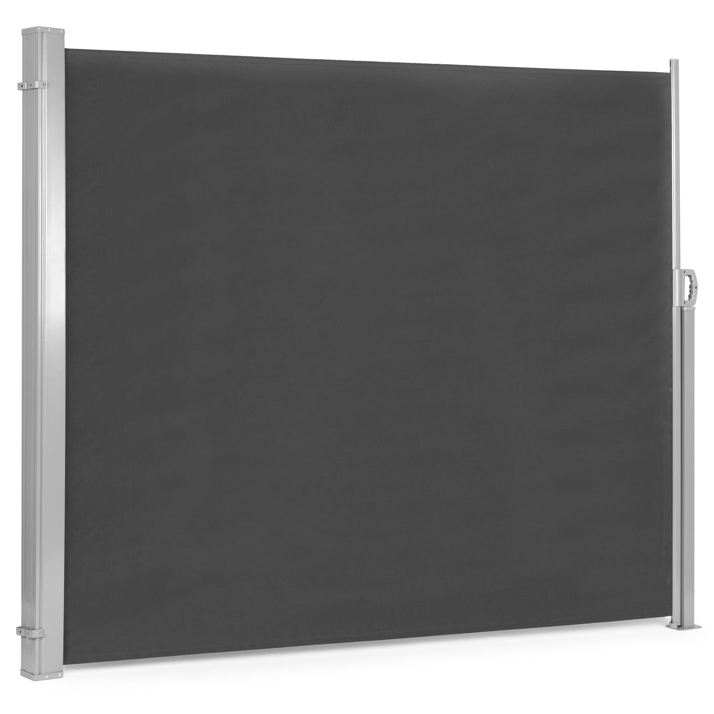 Folding side awning, roller blind, screen for the garden, terrace, anthracite