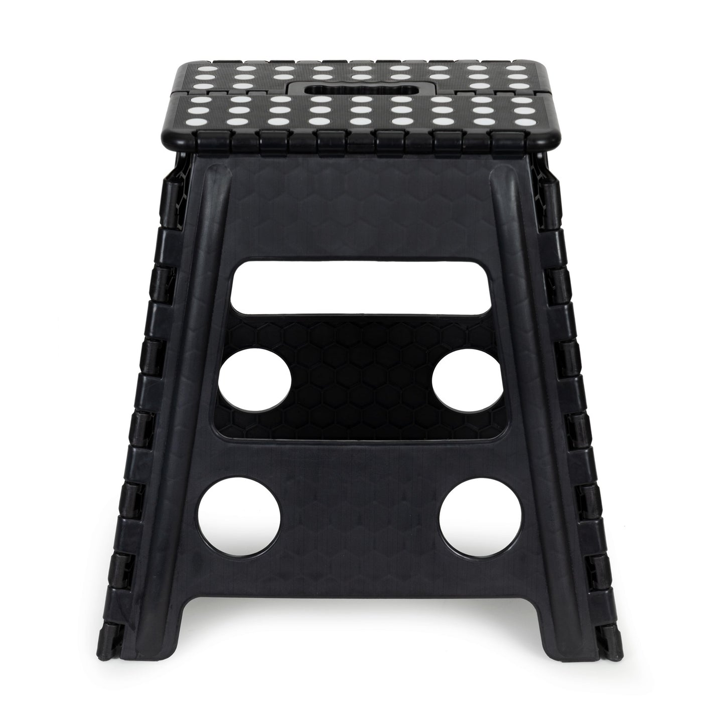 Folding stool, 1-step plastic stool, 39 cm